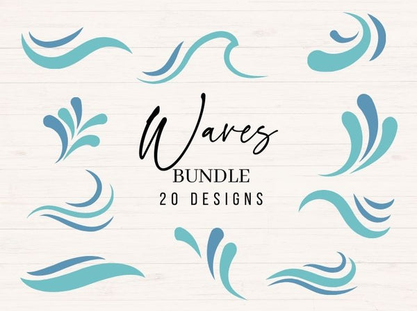 Waves svg Bundle