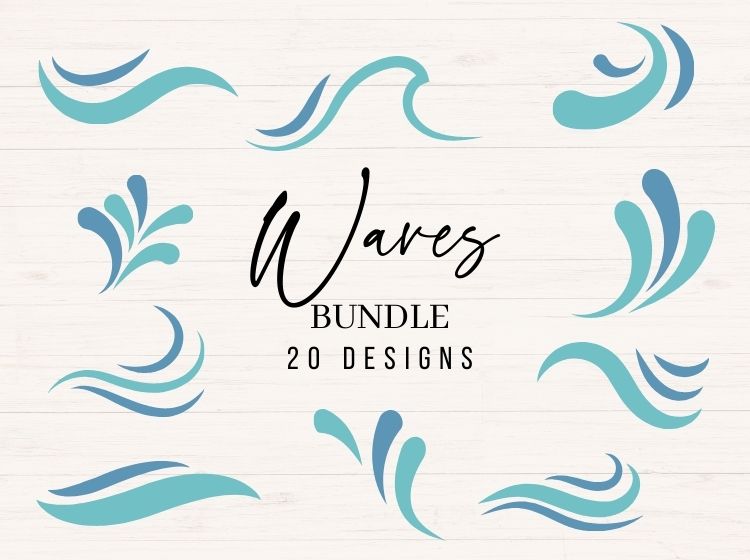 Waves svg Bundle