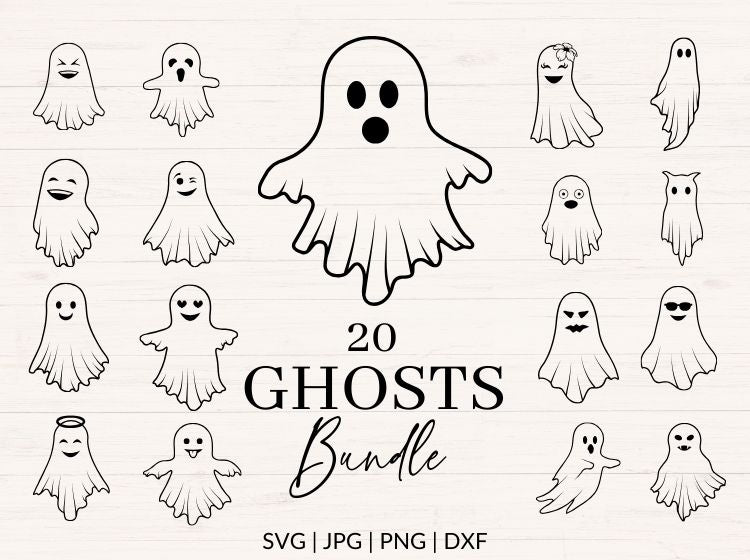 Ghost svg Bundle