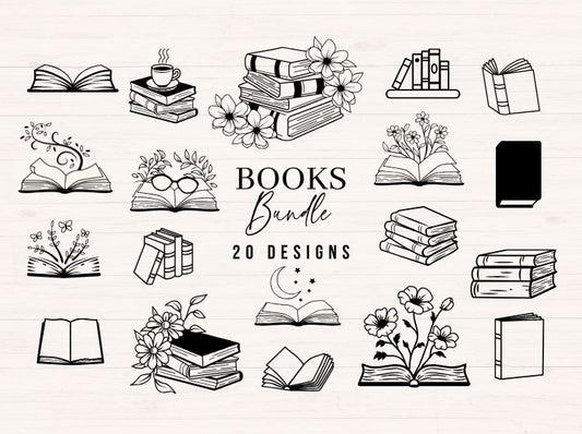 Book SVG Design Bundle
