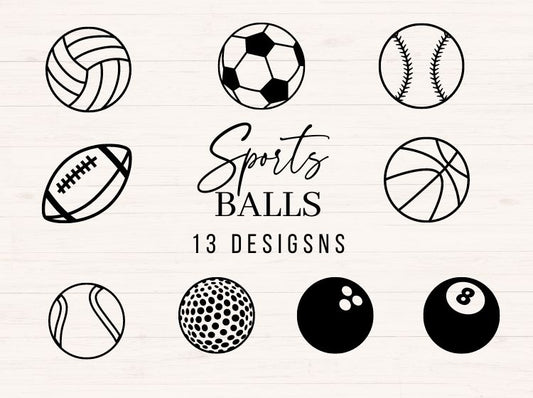 Sports Balls svg Bundle