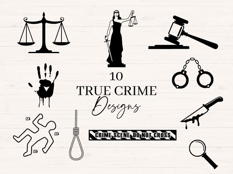 True Crime svg Bundle