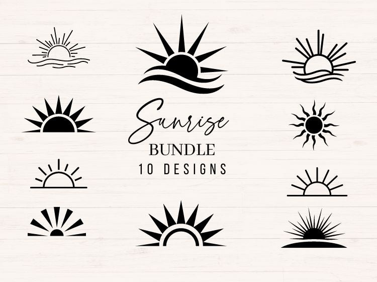 Sunrise svg Bundle