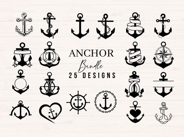 Anchor SVG Bundle