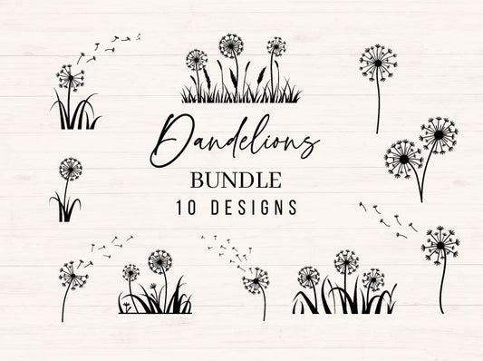 Dandelion svg bundle