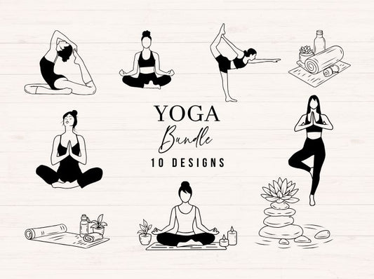 Yoga SVG Bundle