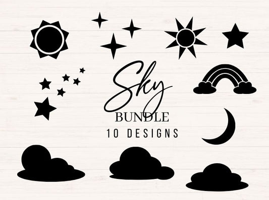 Sky svg Bundle