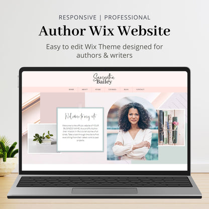 Author Wix Website Theme