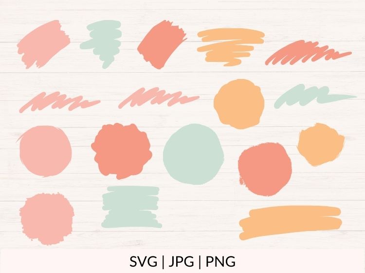 Brush Stroke svg Bundle