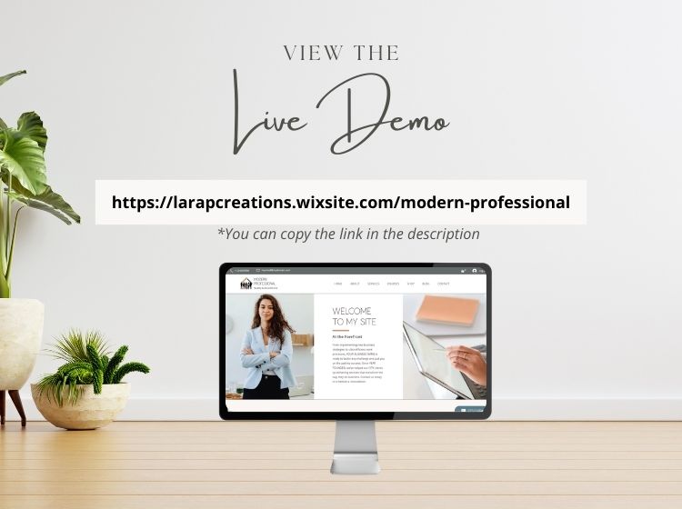 Professional Wix Website Theme