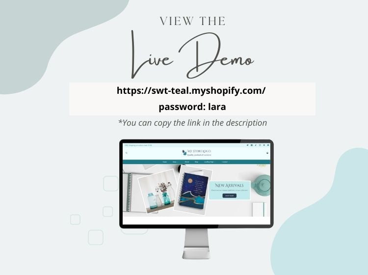 Teal Shopify Template