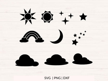 Sky svg Bundle