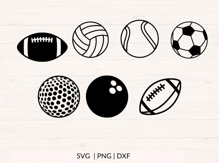 Sports Balls svg Bundle