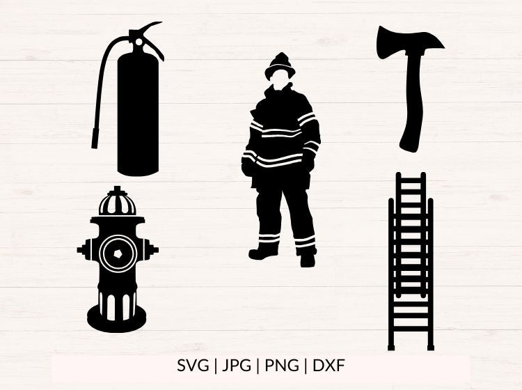 Firefighter / Fireman svg Bundle