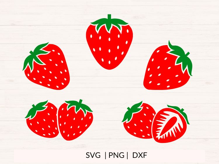 Strawberry Bundle - 10 designs