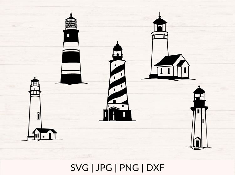 Nautical Lighthouse svg Bundle