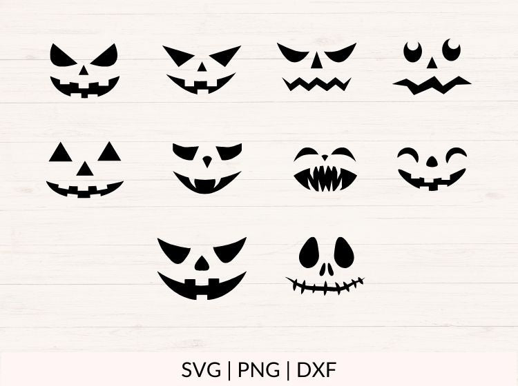 Jack O Lantern Face svg