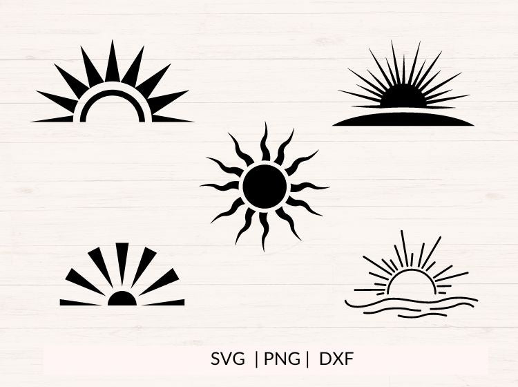 Sunrise svg Bundle