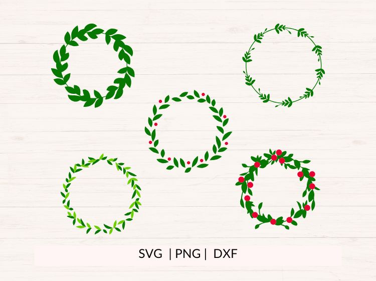 Christmas Wreath SVG Bundle