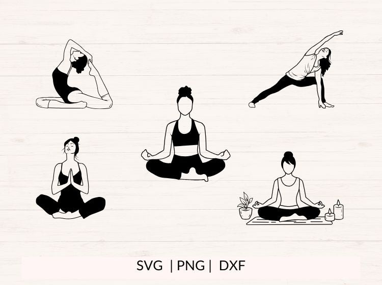 Yoga SVG Bundle