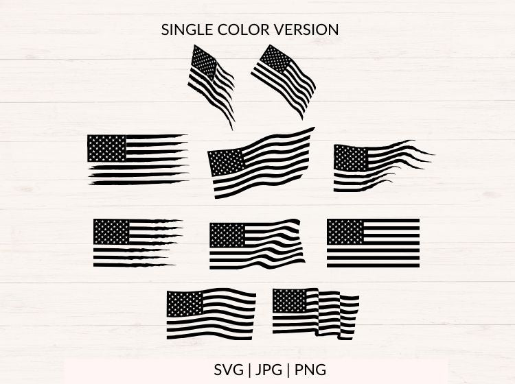 American Flag svg Bundle