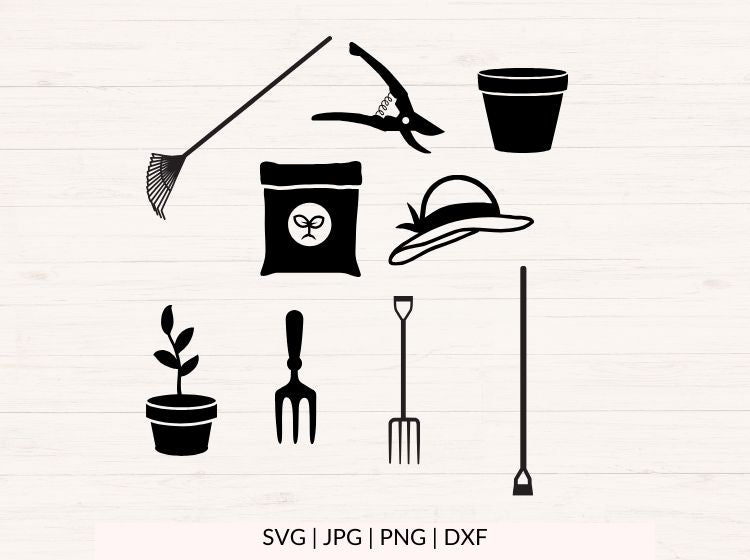 Garden Tools svg Bundle