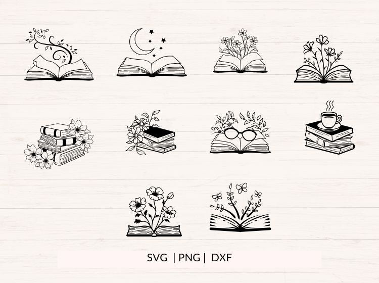 Book SVG Design Bundle