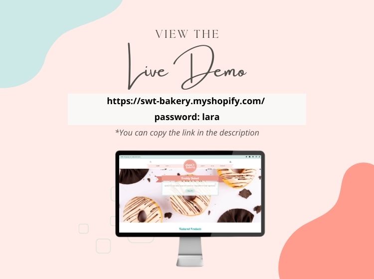 Anna's Bakery Shopify Template