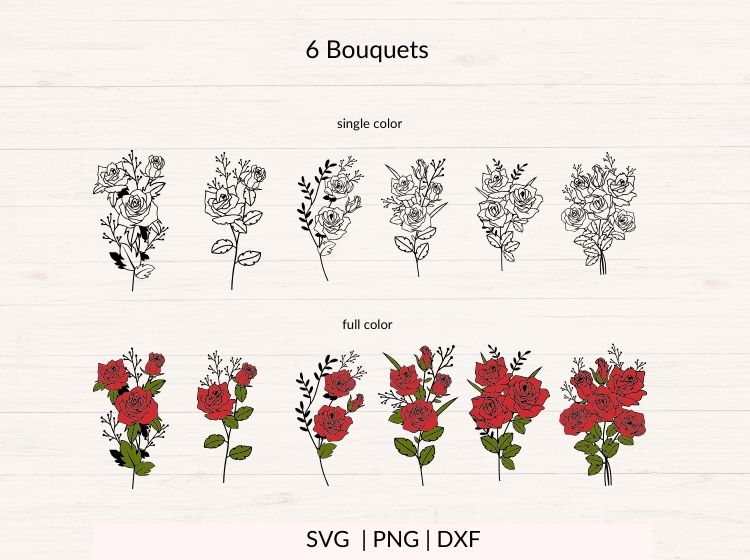 Roses svg Bundle