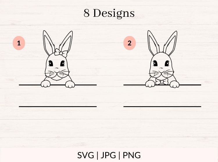 Easter Bunny svg Bundle