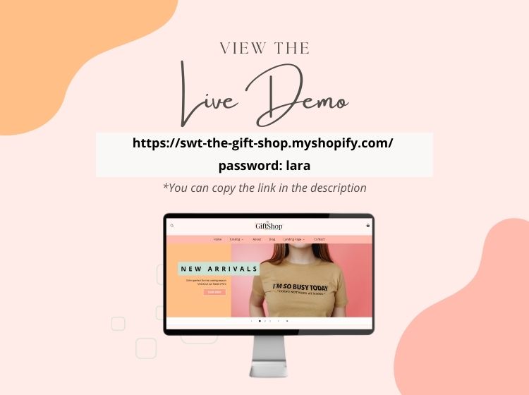 The Gift Shop - Shopify Template