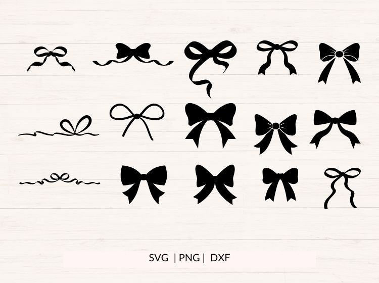 Ribbon SVG Bundle - 30 Hand Drawn Ribbons