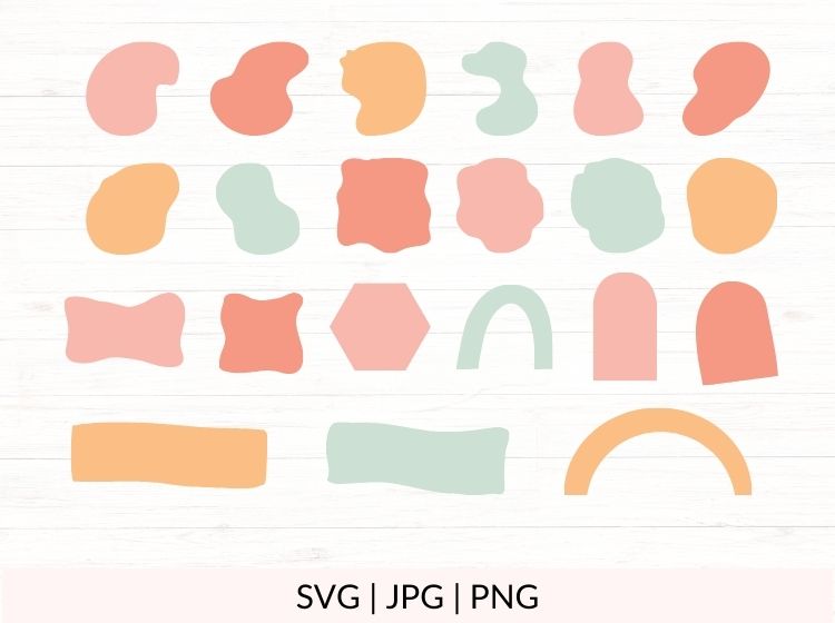 Abstract Shapes svg Bundle