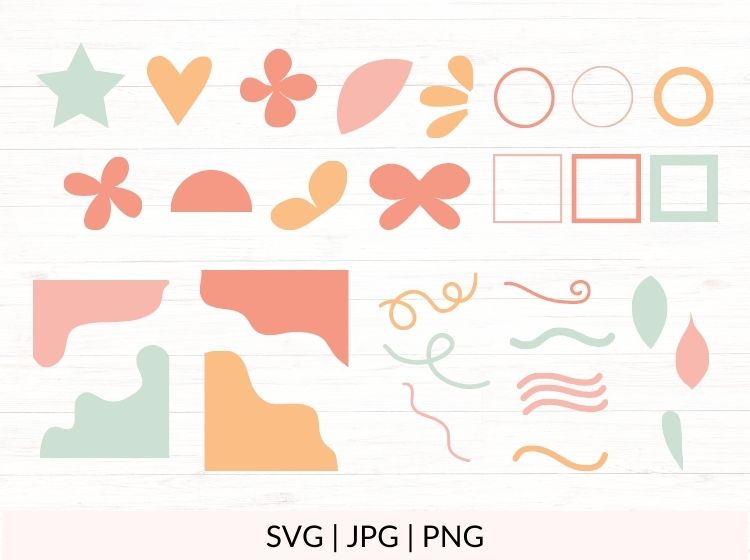 Abstract Shapes svg Bundle