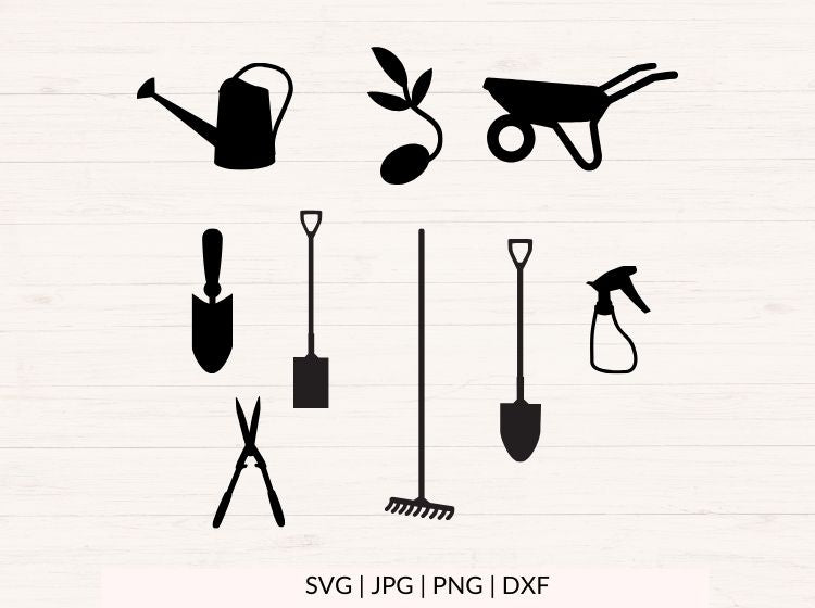 Garden Tools svg Bundle