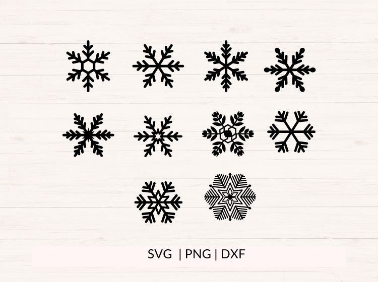 Snowflake SVG Bundle