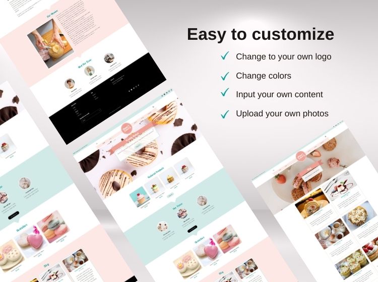 Anna's Bakery Shopify Template