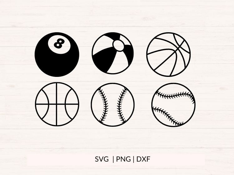 Sports Balls svg Bundle