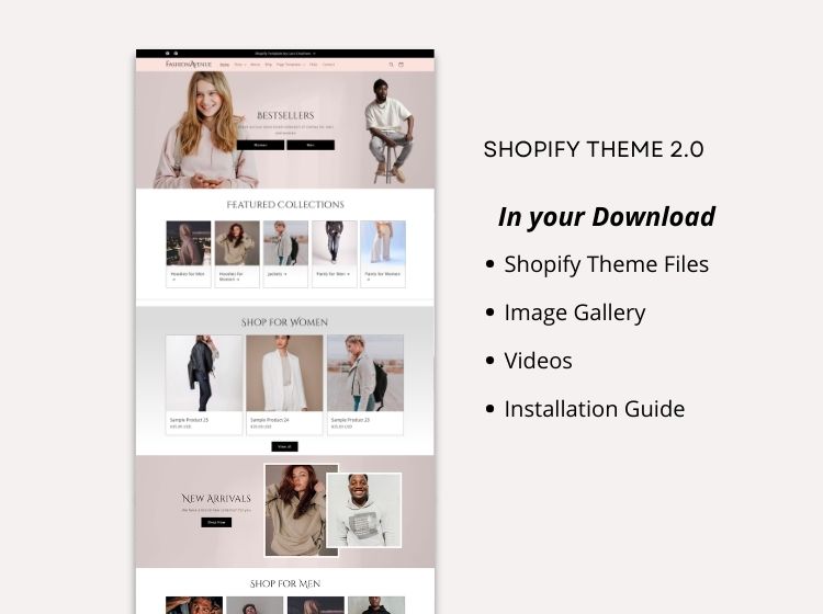 Fashion Avenue - Shopify Template