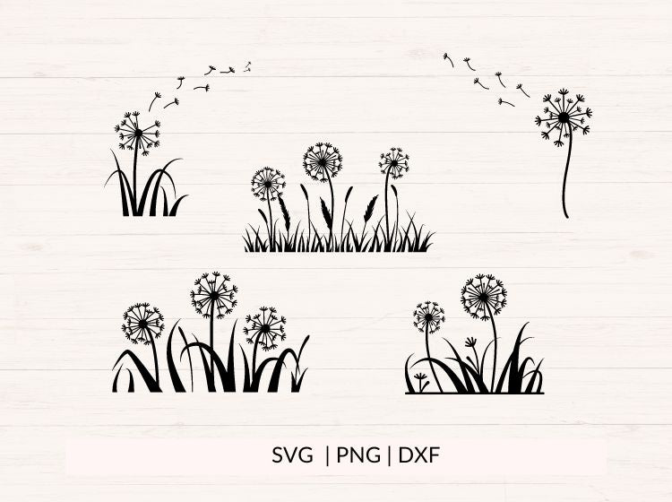 Dandelion svg bundle