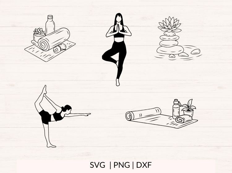 Yoga SVG Bundle