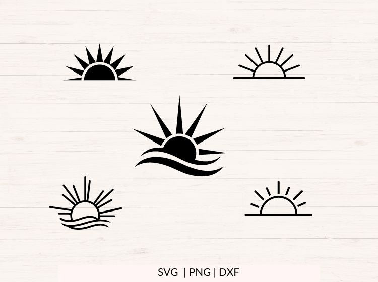 Sunrise svg Bundle