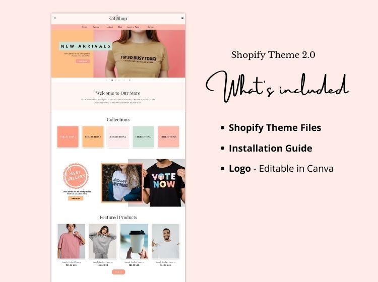 The Gift Shop - Shopify Template