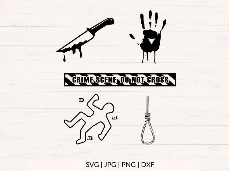 True Crime svg Bundle