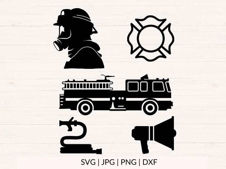 Firefighter / Fireman svg Bundle