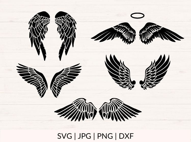 Angel Wings svg Bundle