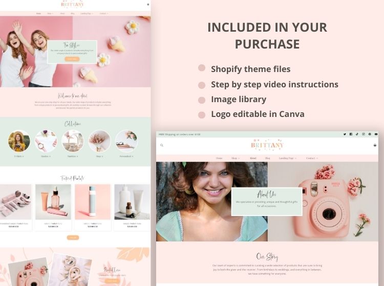 Brittany Shopify Template - Boutique