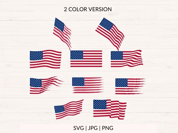 American Flag svg Bundle