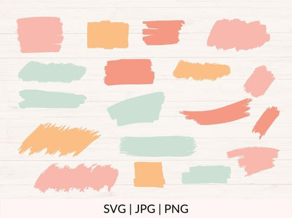 Brush Stroke svg Bundle