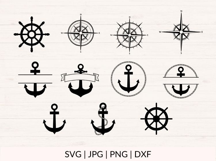 Nautical svg Bundle